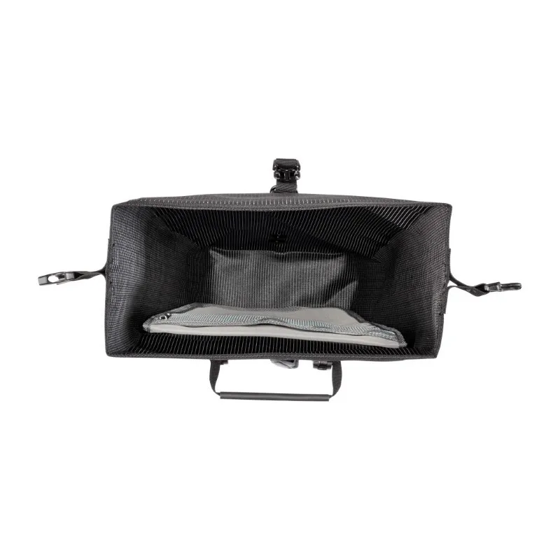 Ortlieb Back Roller High Visibility Single Pannier Bag in Black-4